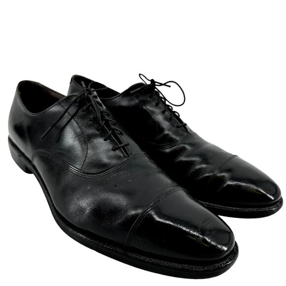 Allen Edmonds Park Avenue Cap Toe Oxford Dress Shoe Leather Formal Black 13AA main image 8